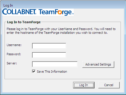 Login Window